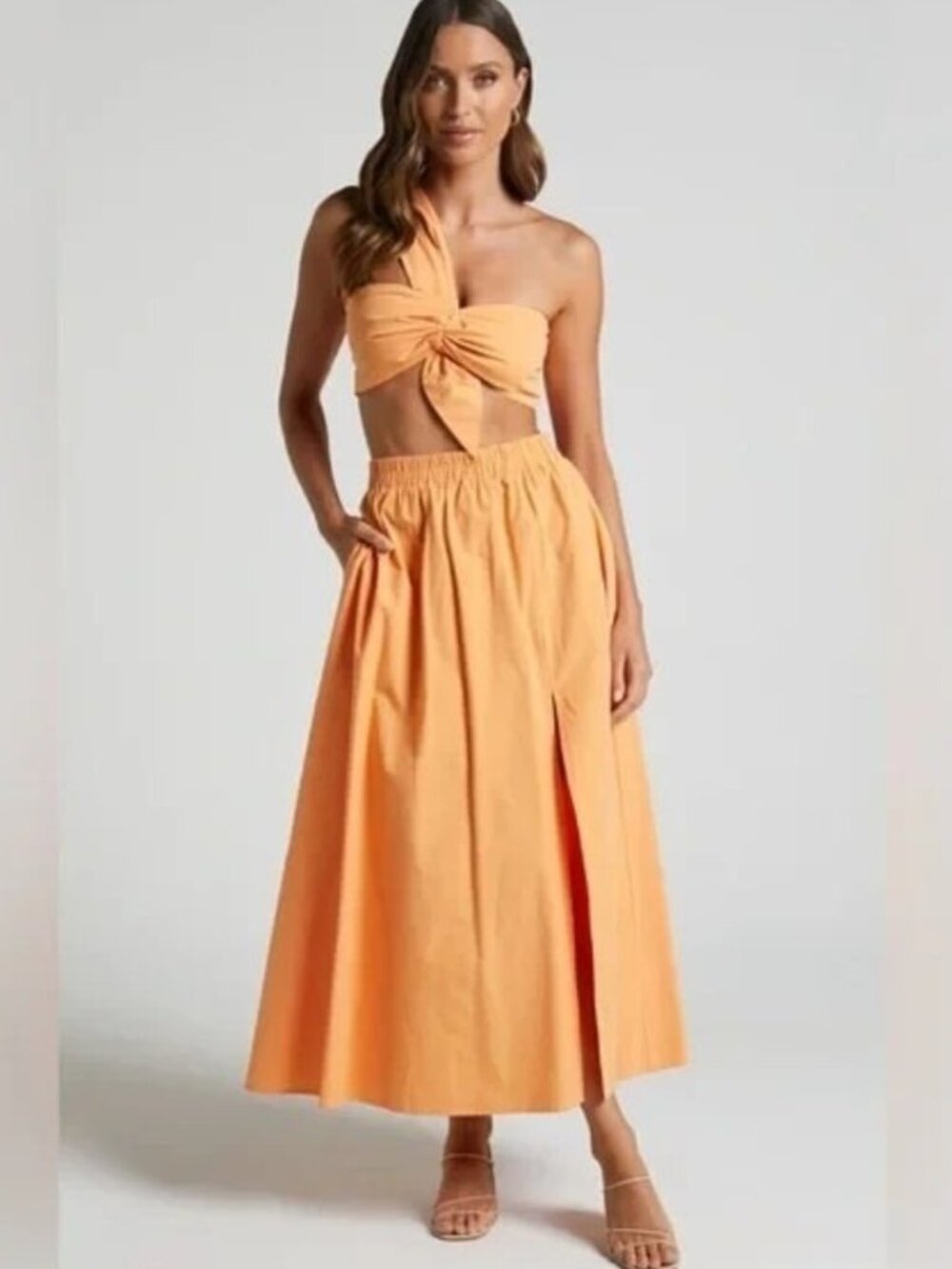 Showpo Orange 2-Piece Sula Set - 6